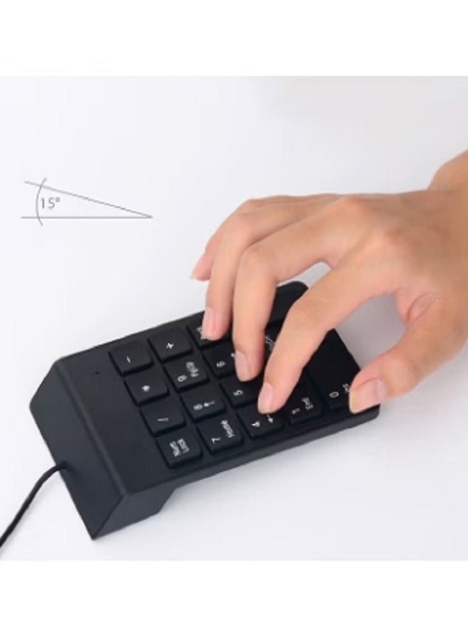 dida-cosmos USB Numeric Keypad Black  - Image 4