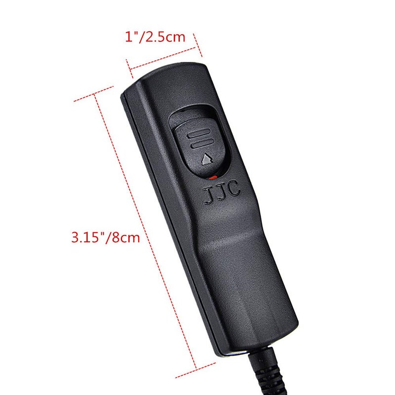 JJC Cable Wired Shutter Release Remote Control for Fujifilm X-T30 III X-M5 X100VI X-H2 X-H2S XT5 XT4 XT3 XT30II XT20 XT10 XT100 XPro3 X-E5 XA10 X100V X100F GFX100RF GFX100S GFX100 GFX50SII Replace RR-100 - Image 3