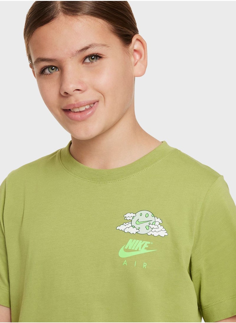 Nike - Youth Nsw Air 2 T-Shirt - Image 1