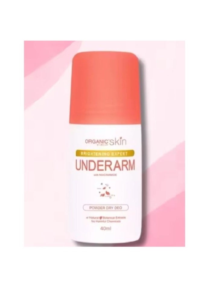Organic ORGANIC SKIN UNDERARM POWDER DRY DEO 40ml  - Image 1