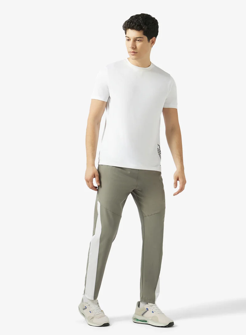 FRWD Athelitic Track Pants With White Piping Details
