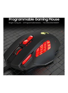 NIBEMINENT Wired Programmable Gaming Mouse With 18 Button And 4 Adjustable DPI Level  - Image 5