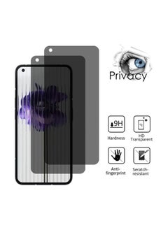 FARROBIZZ Nothing Phone (1) Anti-spy Screen Protector, [2Pack] Easy Installation Anti-Scratch Privacy Protective Glass Screen Protector for Nothing Phone1 (2022) (Not Fingerprint Unlock Support)  - Image 2