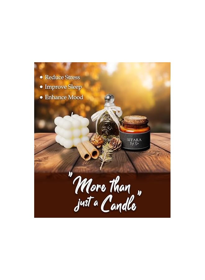 The Bros Luxury Aromatherapy Candle Gift Set: Perfect for Weddings, Festivals, Special Occasions, Ideal Birthday or Women’s Gift, Includes Premium Decorated Gift Box and Bag,Natural Soy Wax,Smokeless - Image 4