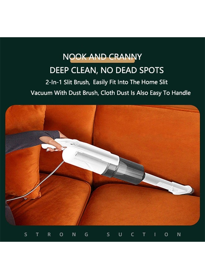 KONKA Vacuum Cleaner Household Small Handheld Vacuum Cleaner High Power Mini Cleaner Low Noise - Image 3