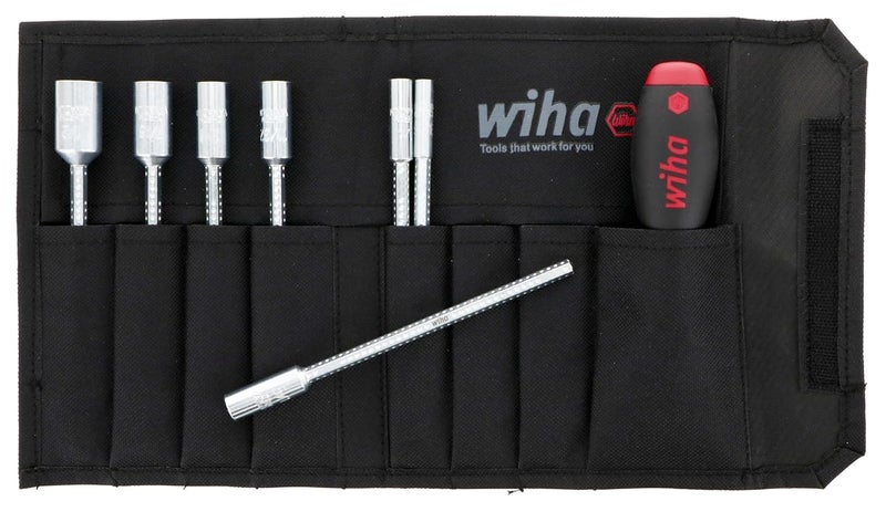 Wiha 28196 DriveLoc VI Nut Drivers Interchangeable Blade Set in Durable Pouch 8Piece - Image 4