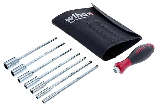 Wiha 28196 DriveLoc VI Nut Drivers Interchangeable Blade Set in Durable Pouch 8Piece - Image 1
