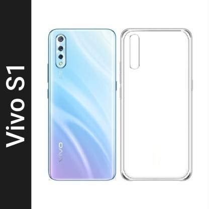 AMW Ubed Mobile Back Case Cover for Vivo s1 Transparent Corner Protection Bumper Cover - Image 1