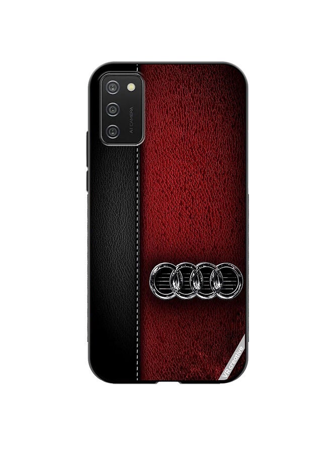 VR CREATIVE Protective Case Cover For Samsung Galaxy A03s Audi Logo Design Multicolour - Image 1