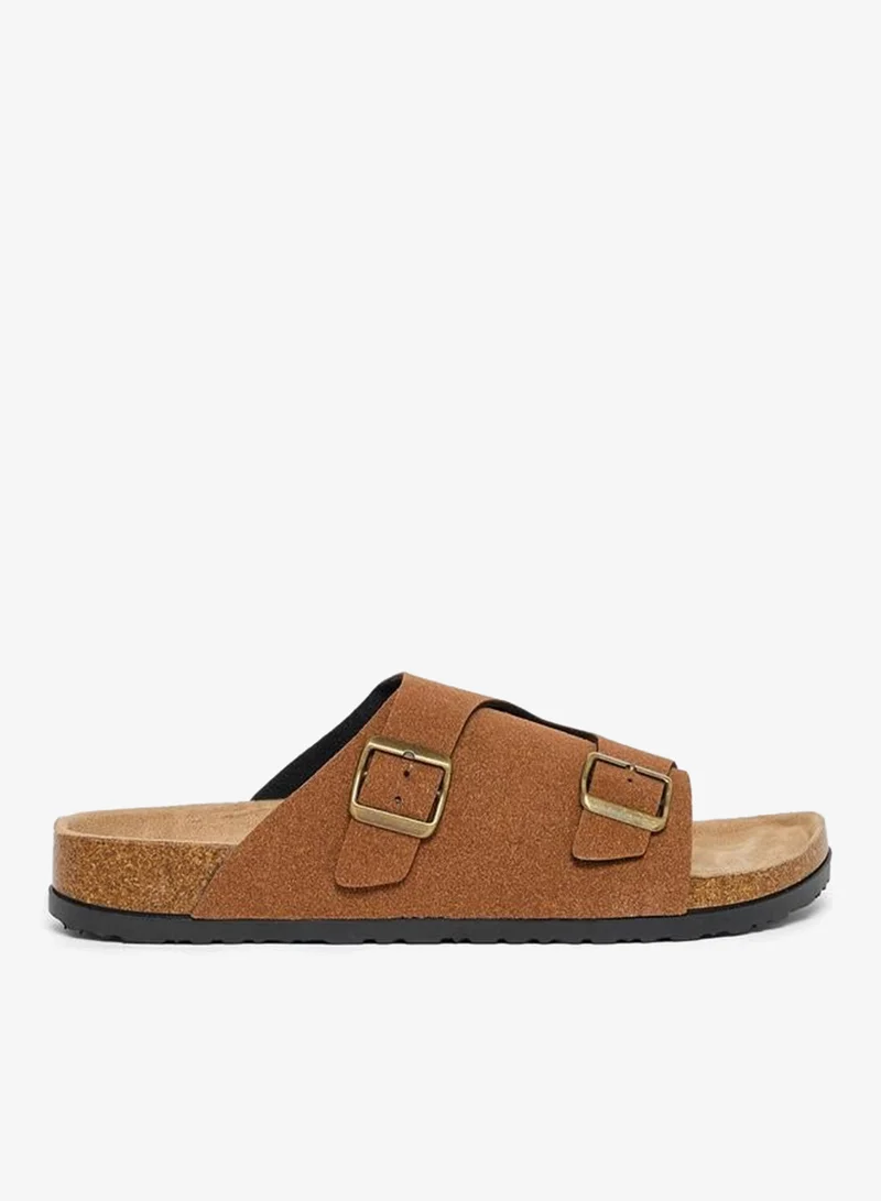 ستايلي صندل سهل الارتداء بحزام مزدوج