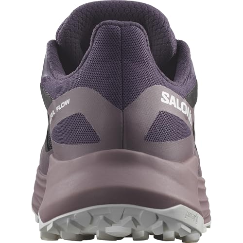 Salomon Women’s Ultra Flow Gore-Tex, Waterproof Trail Running Shoes - Nightshade/Moonscape/White - 6.5 Medium - Image 4