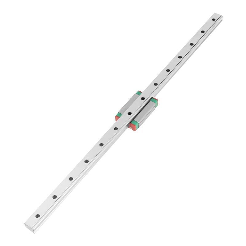 MGN12H Miniature Linear Rail Guide, Linear Motion Rail with Slide Block, 350mm Length 12mm Width Precision Linear Slide Rail for Automation and Measuring Equipment - Image 3
