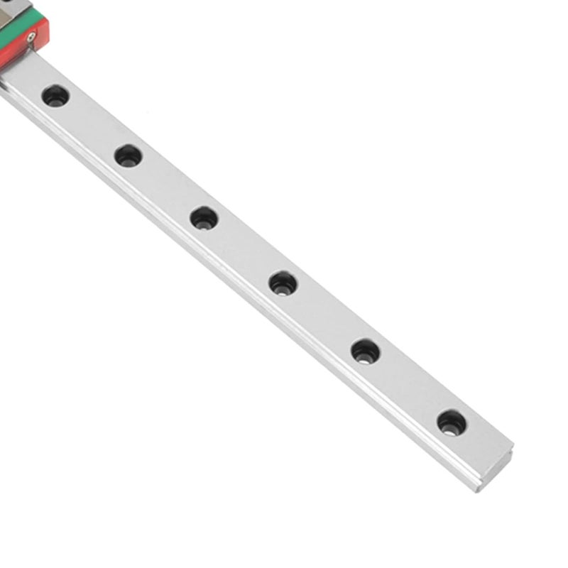 MGN12H Miniature Linear Rail Guide, Linear Motion Rail with Slide Block, 350mm Length 12mm Width Precision Linear Slide Rail for Automation and Measuring Equipment - Image 4