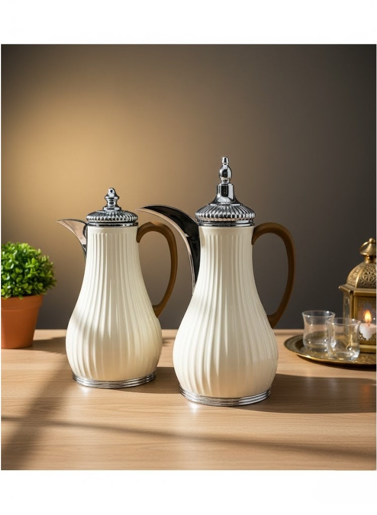 Luxurious 2-piece thermos set for tea and coffee - Image 1
