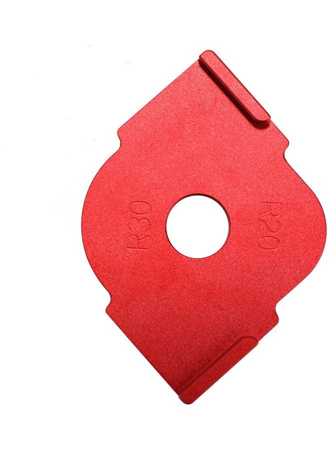 NIBEMINENT 2 Piece Alloy Engraving Machine Red 21x2.7x11.5cm - Image 3