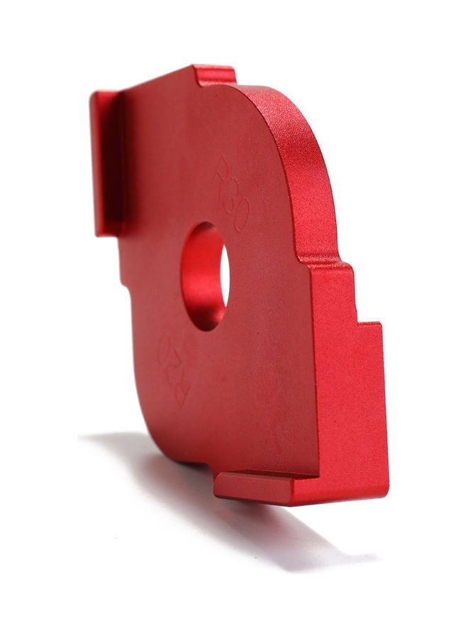 NIBEMINENT 2 Piece Alloy Engraving Machine Red 21x2.7x11.5cm - Image 5