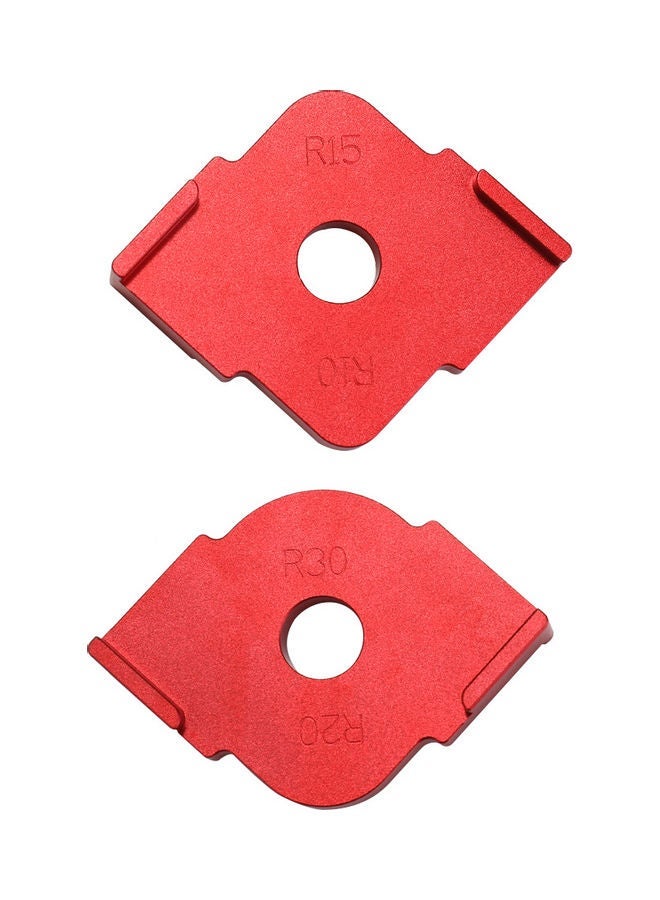 NIBEMINENT 2 Piece Alloy Engraving Machine Red 21x2.7x11.5cm - Image 2