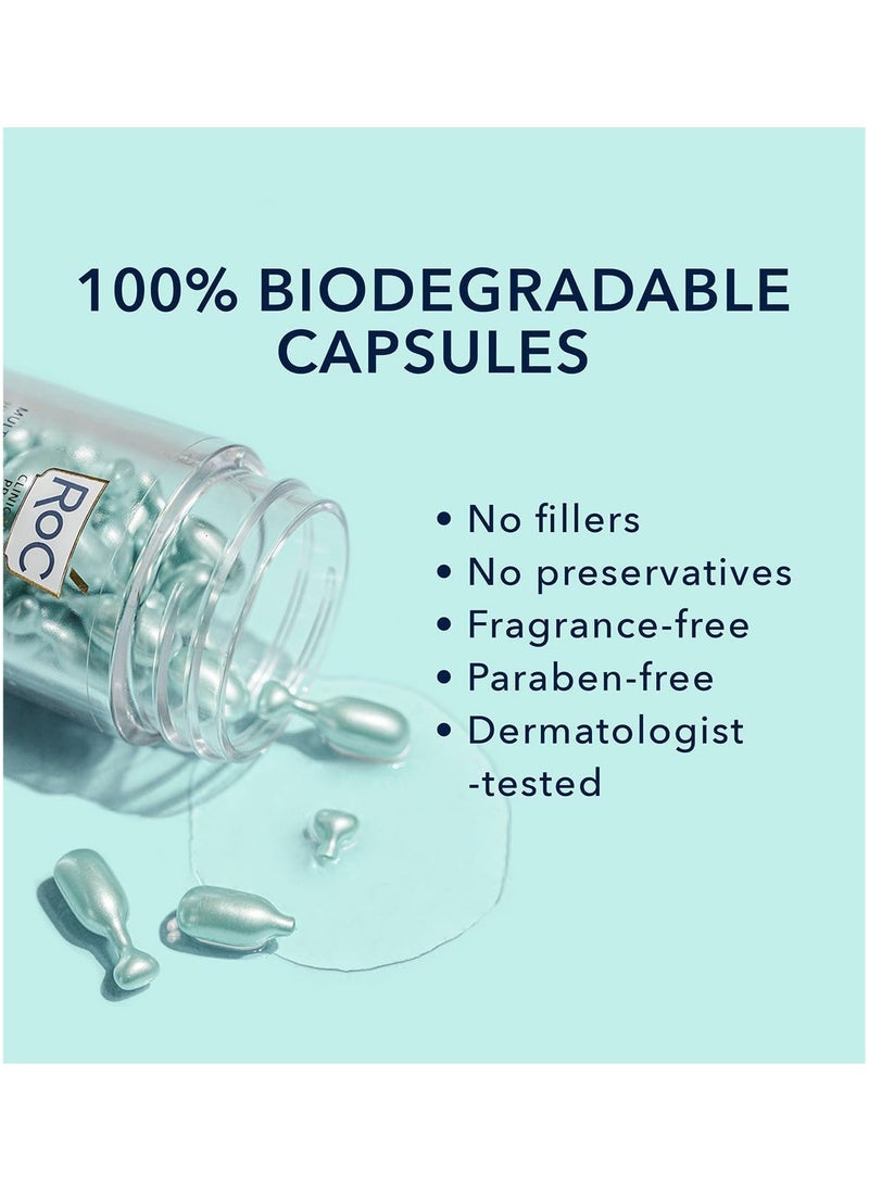 RoC - Multi Correxion Hydrate Plump Serum Capsules Maximum Plumping Power Boost Skin’s Hydration Level with Hyaluronic Acid 30 CT - Image 1