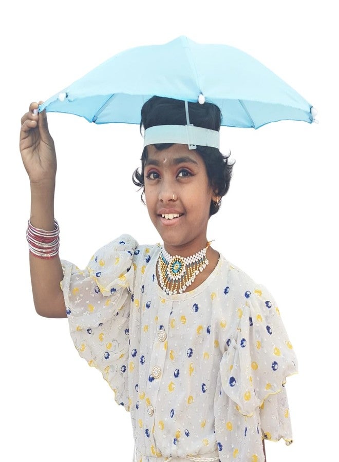 Dark Moon Hat Cap Umbrella for Kids Girls and Boys, Men Umbrella A1_42 - Image 1