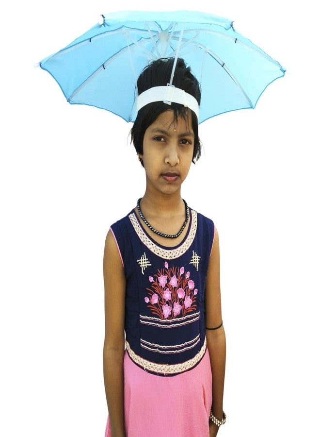 Dark Moon Hat Cap Umbrella for Kids Girls and Boys, Men Umbrella A1_42 - Image 5