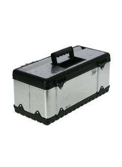 BIG RED Heavy Duty Plastic and Stainless Steel Tool Box Black and Grey 475 x 480 x 635 mm TRJF-3025Y  - Image 5