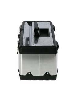 BIG RED Heavy Duty Plastic and Stainless Steel Tool Box Black and Grey 475 x 480 x 635 mm TRJF-3025Y  - Image 4