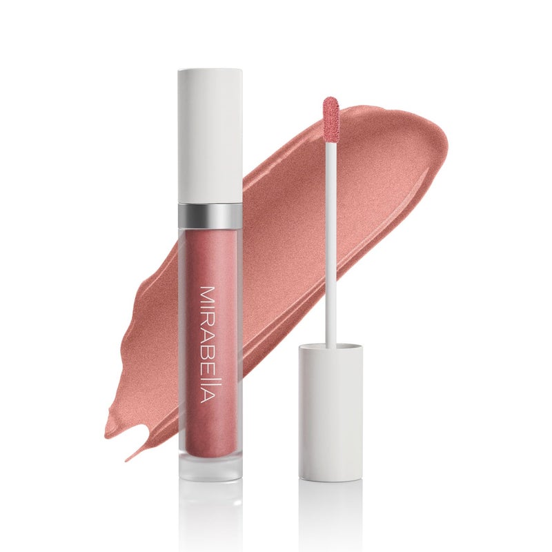 Mirabella Luxe Advanced Formula Moisturizing Lip Gloss LongLasting Lip Gloss with a Glossy NonSticky and Shiny Finish Hydrates with Vitamin E Jojoba and Sweet Almond Oil Lavish