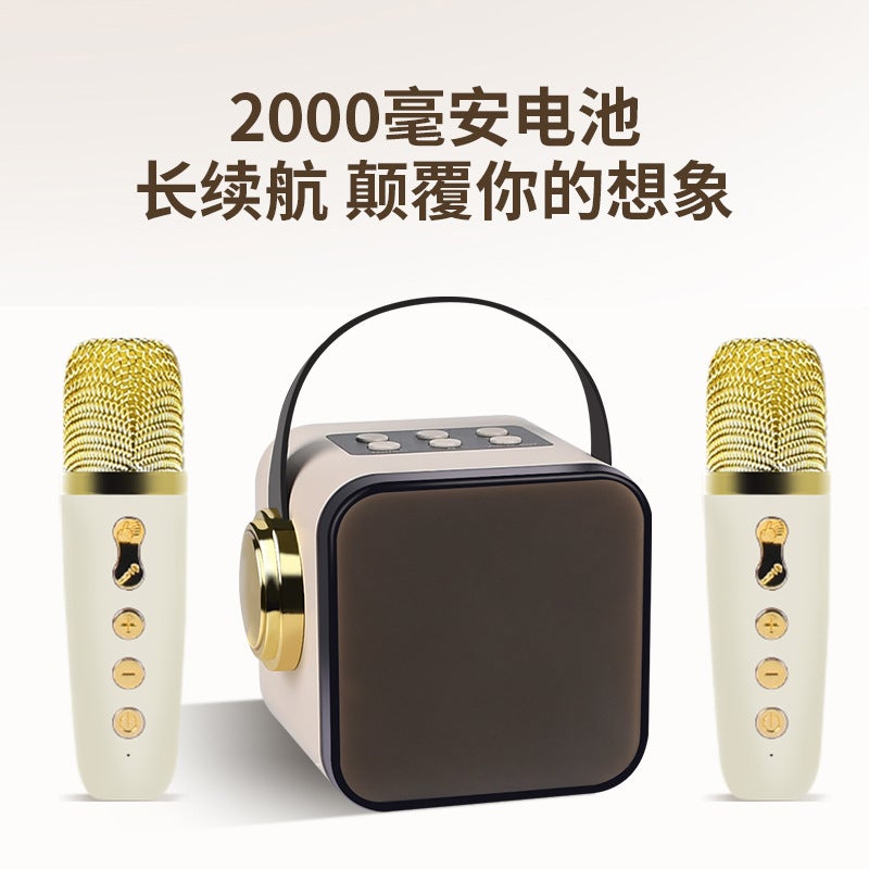 New Zx03 Bluetooth Karaoke Audio Integrated Wireless Microphone Home Universal Home Ktv Bluetooth Small Audio - Image 5