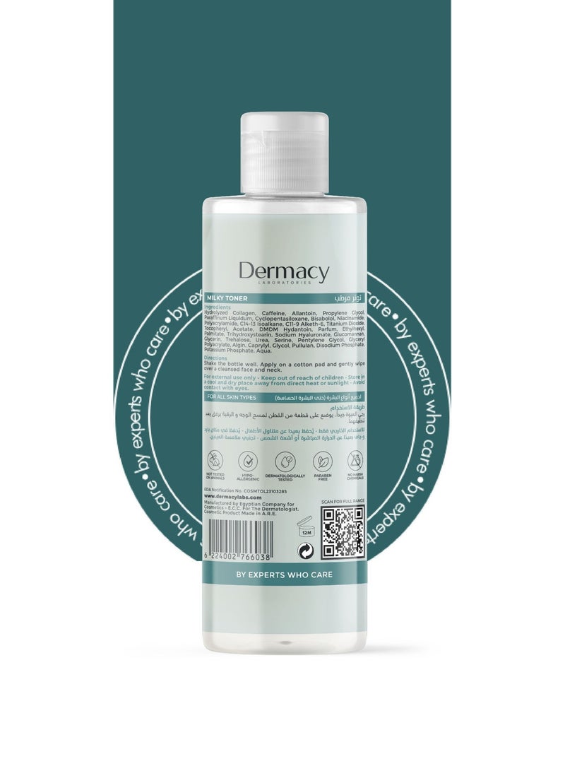 Dermacy LABORATORIES Moisturizing Milky Toner 150ML - Image 4
