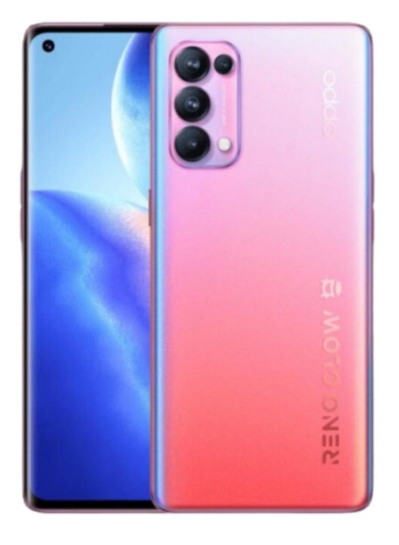 أوبو RENO 5 Pro 5G Dual SIM 12GB RAM(+3GB Extended RAM)256GB Star Wish Red - International Version - Image 2