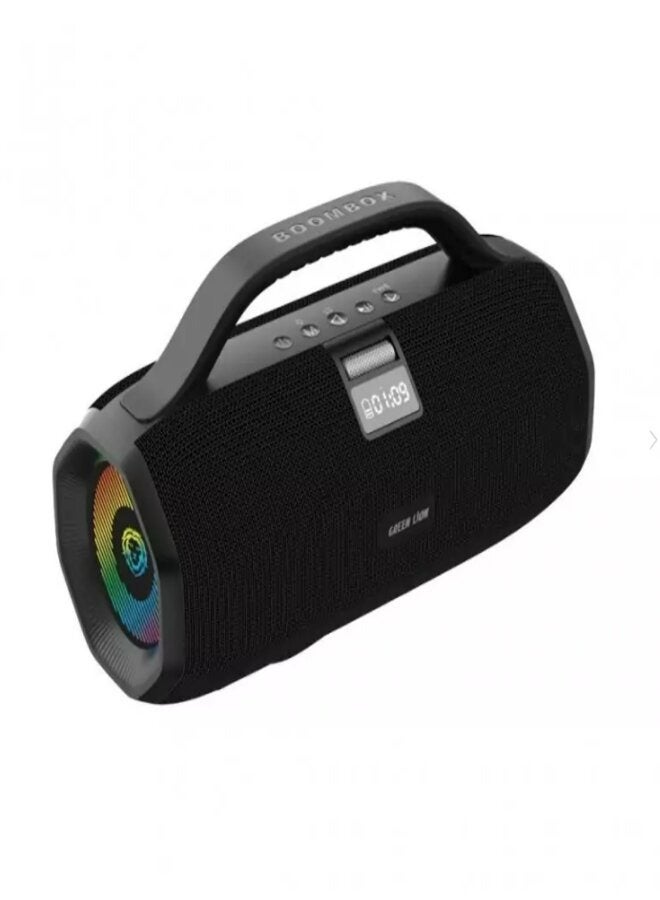 Green Lion BoomBeats Wireless Speaker - Black - Image 2