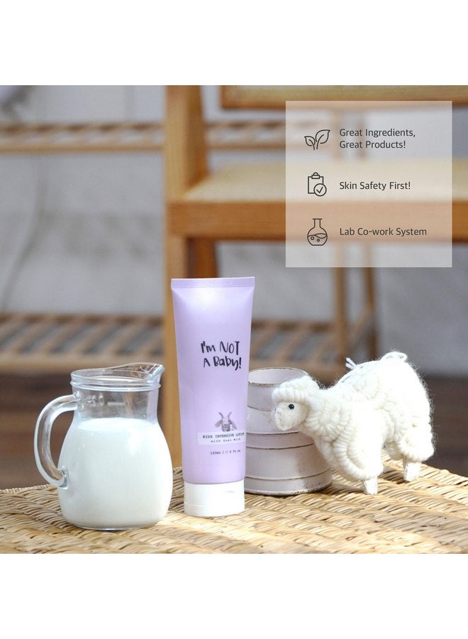 I'm NOT A Baby! I’m Not a Baby Kids Lotion Goat Milk Hydrating Hyaluronic Acid Ceramide Intensive Lotion 150ml 5fl oz - Image 3