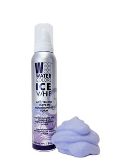 Watercolors Ice Whip Anti-Yellow Leave-In Conditioning Foam Mousse for Blonde, Platinum, Bleached, Silver, Gray, Ash & Brassy Hair - Violet Purple 6.5 oz (1 PACK) - pzsku/ZFA32B6716FC8FBA7FFD9Z/45/_/1738846692/1f48a232-4c54-4a51-b725-bad6fd377aa0