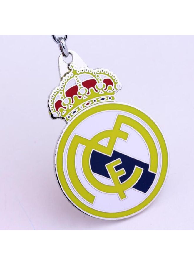سلسلة مفاتيح بتصميم على شكل شعار نادي ريال مدريد لكرة القدم - Image 2