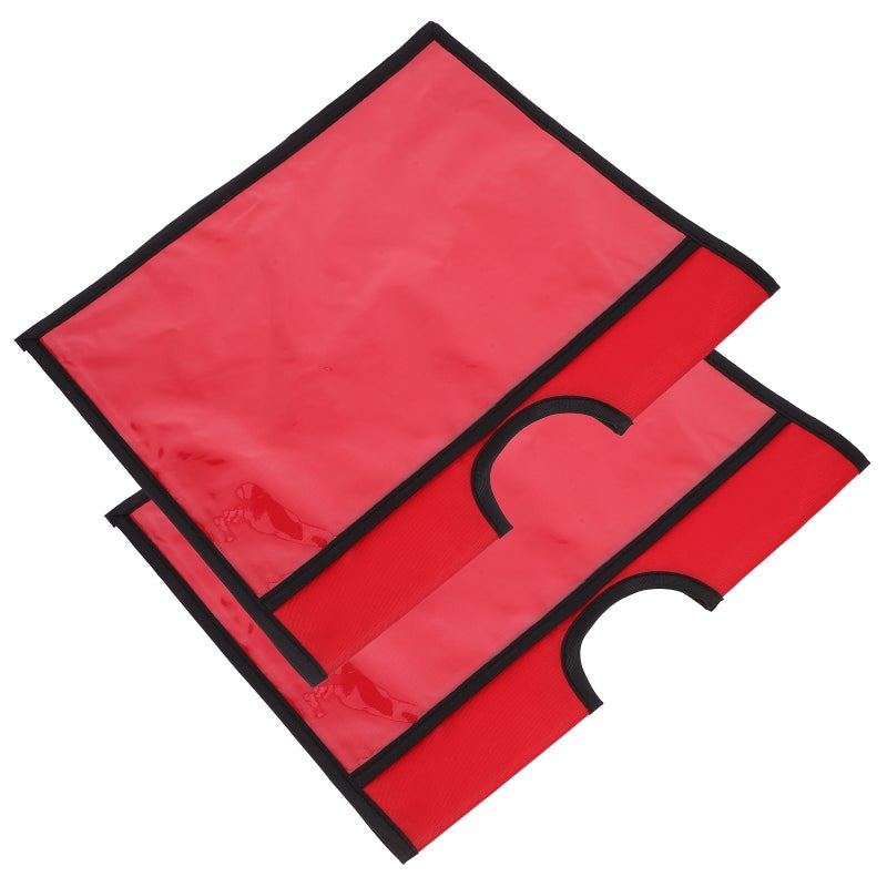 2pcs Traffic Cone Sleeves Caution Traffic Cone Covers Safety Message Sign Sleeves (A4) - Image 5