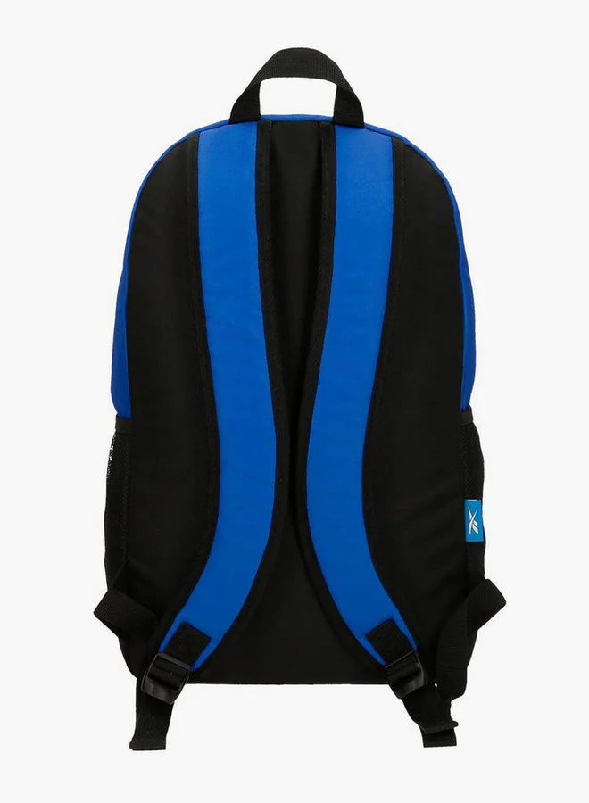 Reebok  Logo Print School Backpack with Adjustable Straps and Zip Closure - 38x19x43 cm  | Best Price UAE