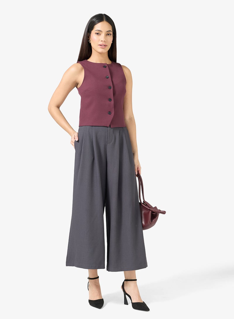 ايلا بنطلون واسع الساق - Image 2