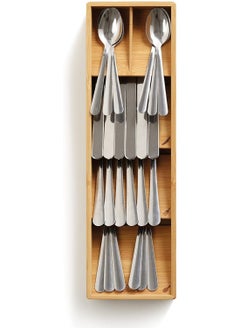 Joseph Joseph Drawerstore Bamboo Compact Cutlery Organizer  - Image 3