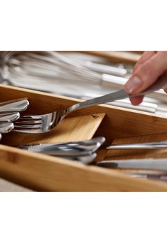 Joseph Joseph Drawerstore Bamboo Compact Cutlery Organizer  - Image 5