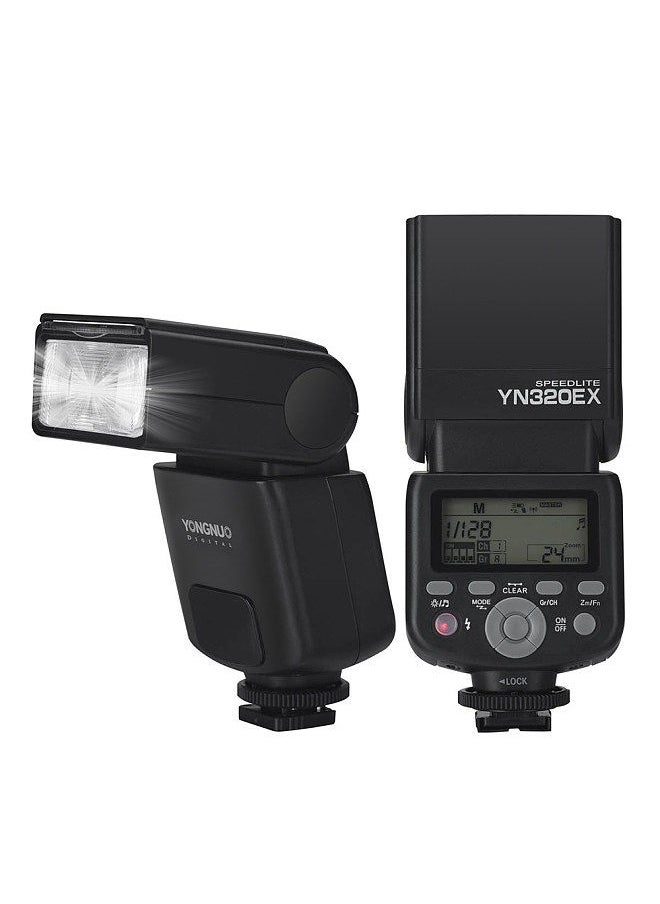 YONGNUO YN320EX Wireless TTL Camera Flash Master Slave Speedlite 1/8000s HSS GN31 5600K for Sony A7/ A7R/ A7S/ A58/ A99/ A77 II/ A6000/ A6300/ A6500