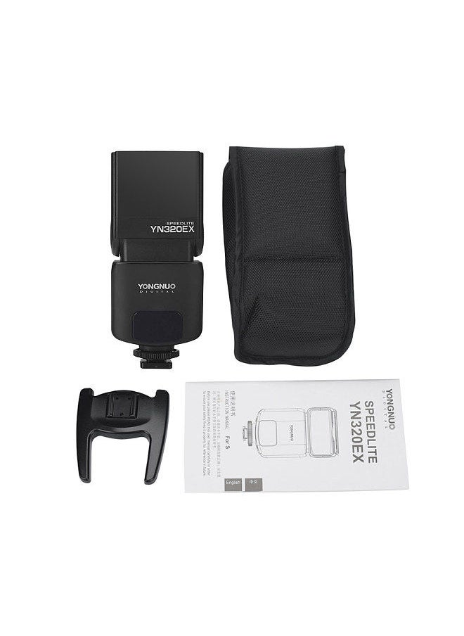 YONGNUO YN320EX Wireless TTL Camera Flash Master Slave Speedlite 1/8000s HSS GN31 5600K for Sony A7/ A7R/ A7S/ A58/ A99/ A77 II/ A6000/ A6300/ A6500