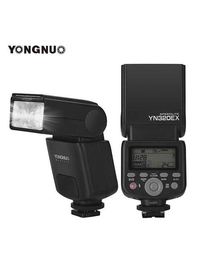 YONGNUO YN320EX Wireless TTL Camera Flash Master Slave Speedlite 1/8000s HSS GN31 5600K for Sony A7/ A7R/ A7S/ A58/ A99/ A77 II/ A6000/ A6300/ A6500