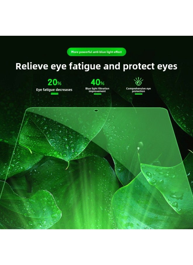 Generic - For Ipad Air2/3 Green Pupil Protection 11 Inch Toughened Film Pro9.7 Apple Mini4/5/6 Flat 10.2-Color:ipad Pro 12.9 2022-Dimensions: 0.3 Straight Edge Belt Packaging - Image 1