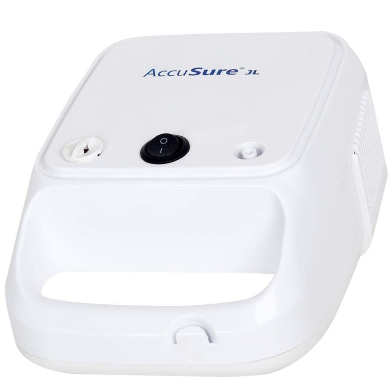 AccuSure JL White Compressor Complete Kit Nebulizer with Child and Adult Masks - Image 4