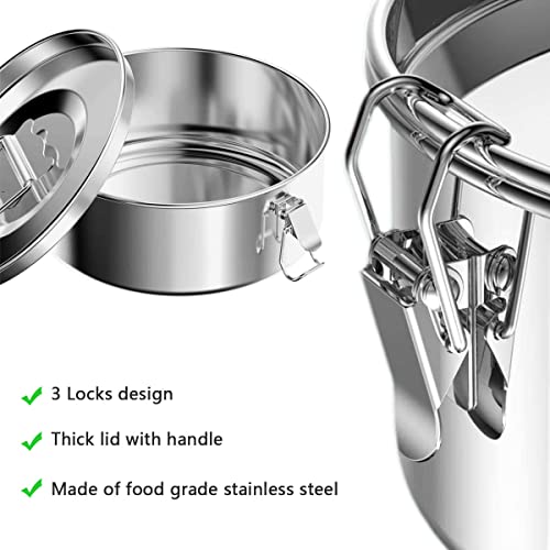 Puluru Stainless Steel Flan Mold with Lid 65oz, Pan for Instant Pot 6QT, Mexican Design Flanera Flan Maker - Image 2