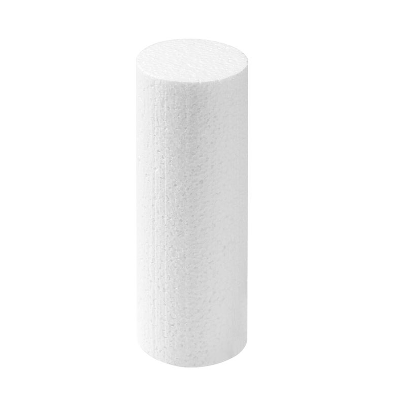 Crafjie Foam Cylinders For Diy Crafts And Arts Supplies (2 X 6In  6 Pack)  White Polystyrene Foam Rods For Modeling  Craft Supplies  Diy Home Craft Project - Image 2