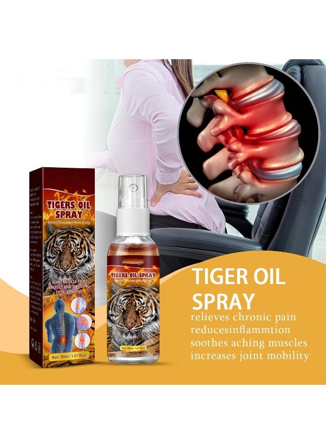 Generic SAFENHAND Tiger Oil Spray, Joint and Muscle Pain Relief, Massage Oil Spray for Knee, Cervical, Lumbar Soreness  - Image 3