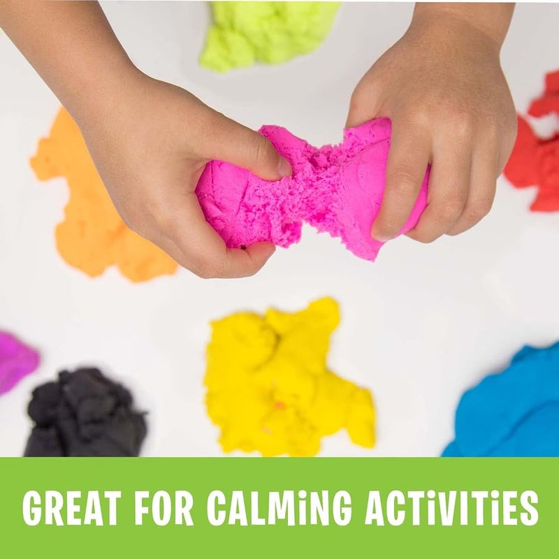 إديوكيشنال إنسايتس مجموعة رمال Playfoam Sand التعليمية من Educational Insights، تحتوي على 8 عبوات بألوان متنوعة (6 أونصات لكل عبوة)، لعبة حسية للأطفال، ضرورية لفصول الدراسة الابتدائية، مناسبة للأطفال من عمر 3 سنوات فما فوق. - Image 4
