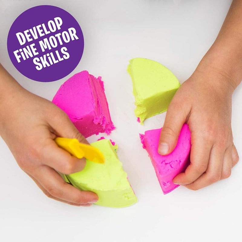 إديوكيشنال إنسايتس مجموعة رمال Playfoam Sand التعليمية من Educational Insights، تحتوي على 8 عبوات بألوان متنوعة (6 أونصات لكل عبوة)، لعبة حسية للأطفال، ضرورية لفصول الدراسة الابتدائية، مناسبة للأطفال من عمر 3 سنوات فما فوق. - Image 2