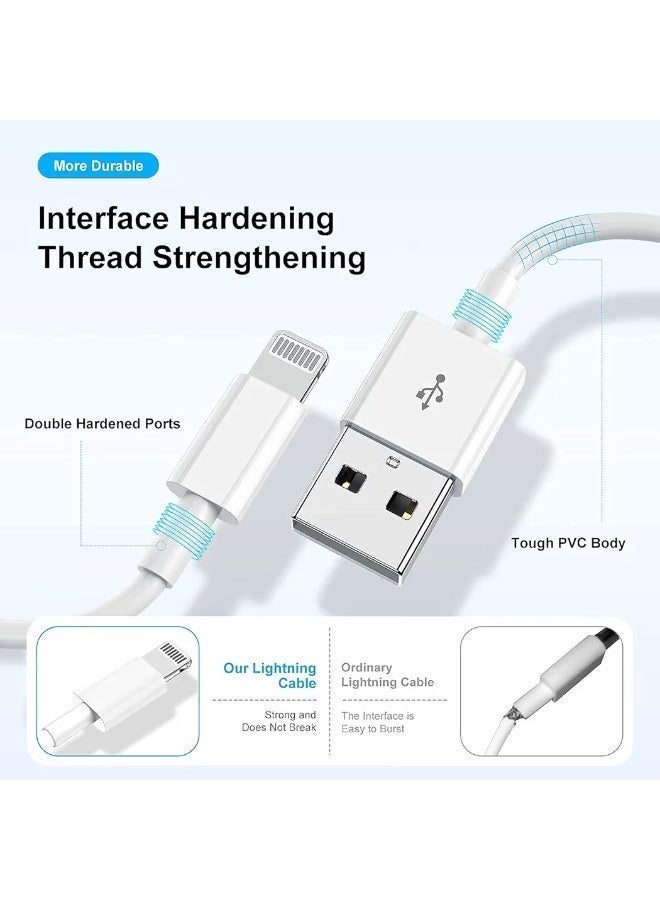 دريم كابل DR-38 USB-A إلى Lightning - شحن سريع متوافق مع أجهزة iPad 12، 11، XR، XS، X، 8، 7، 6، SE | (ضمان لمدة عامين) - Image 3